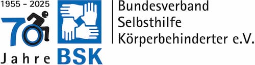 Logo des Bundesverbands Selbsthilfe Körperbehinderter e.V. (BSK e.V.)