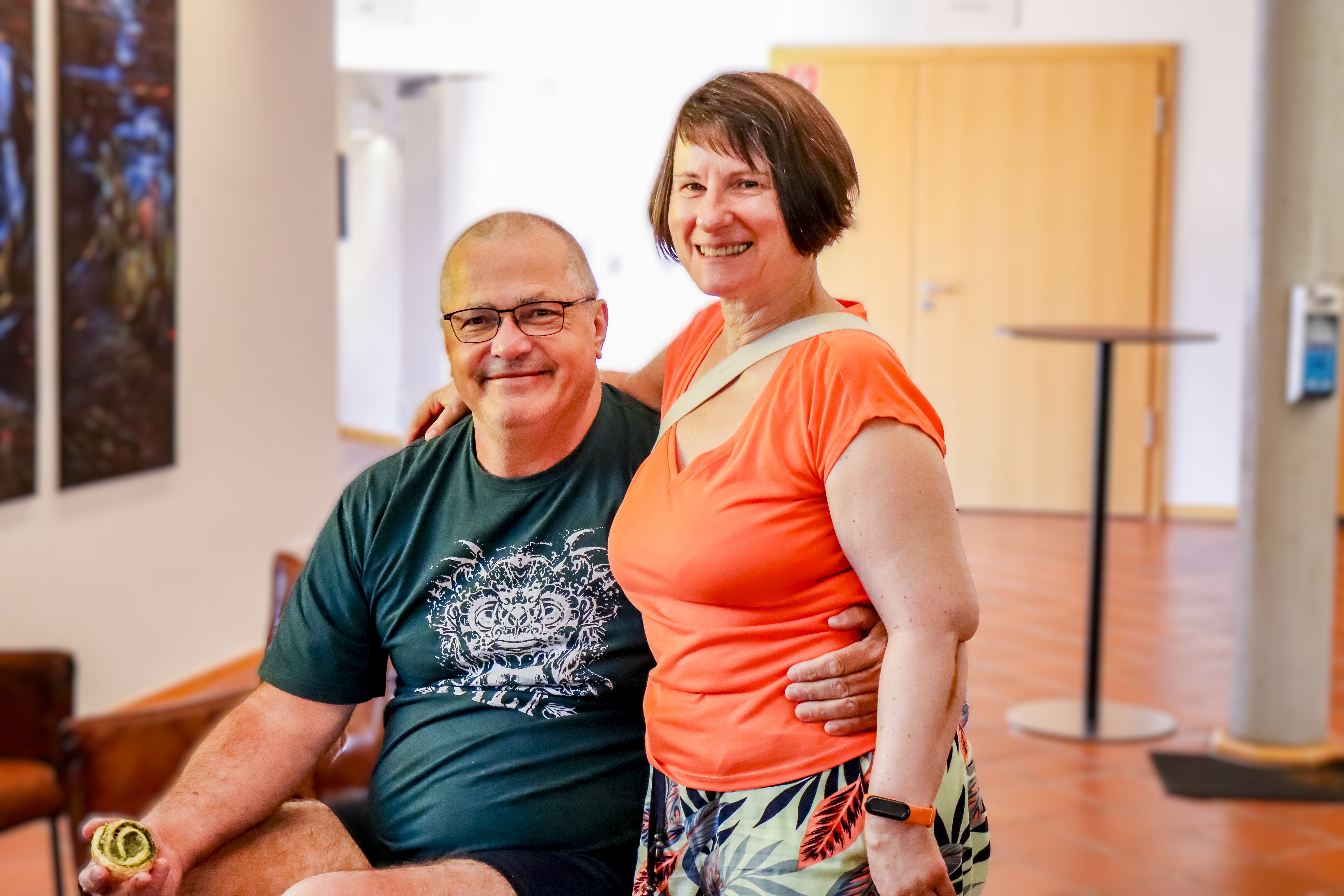 Rudi Bamberger und Birgit Barthel