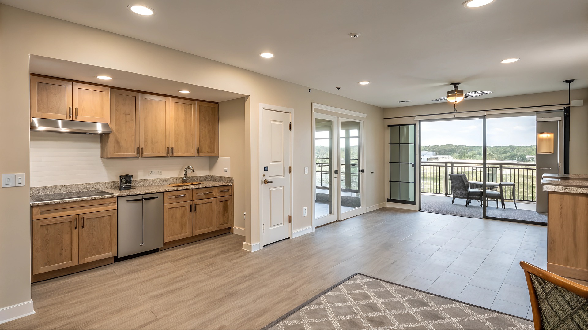 Foto eines barrierefreien Wohnraums