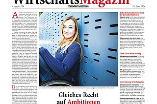 Tiktelseite des Wirtschaftsmagazins mit Dunja Reichert