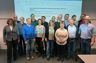 Gruppenfoto des Meetings