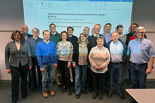 Gruppenfoto des Meetings