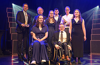 Gruppenfoto der Gala