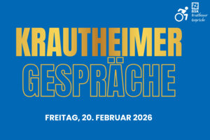 Krautheimer Gespräche Grafik und Datum